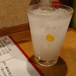 そらや - 純米濁り酒ソーダ割