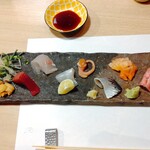 琥てつ  - 刺し盛り1人前