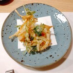 琥てつ  - 小柱のかき揚げ