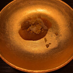 Chisou Nakamura - [先付]
                        焼いちぢく胡麻クリーム、落花生、松の実