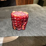 肉割烹 無膳福助 - 紫とうもろこし