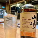 肉割烹 無膳福助 - 山崎12年ソーダを頂く♫