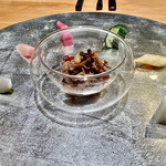 肉割烹 無膳福助 - ごはんのお漬物