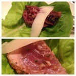 Ata - 上がマグロの脳天　下がほほ肉