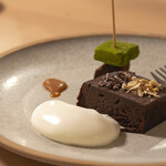 かわ津 - デザート。