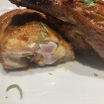 インド宮廷料理 Mashal - タンドリーチキンを別角度から。