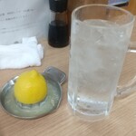 Taishuu Kappou Touhachi - 生レモンサワー