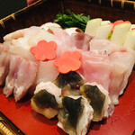 Usuki Fugu Yamadaya Marunouchi - てっちりの具材