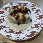 佐渡廻転寿司 弁慶 - こちらは「あなご」。