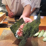 天寿し - 大ちゃんから、トロ鉄砲