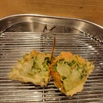 てんぷら 深町 - 雲丹