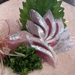 料理屋 まる三 - イワシのお造り最高でした。