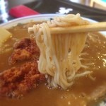 Daikokutei - 遅めのランチは三条市のご当地グルメ、カツカレーそば(800円)とっても温まる味で癖になる！@三条市 大黒亭 松屋小路店