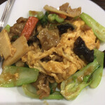 中華料理 一番 - 豚肉、卵、キクラゲの炒め