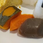 みつわ - 煮物(カボチャ・ニンジン・コンニャク)