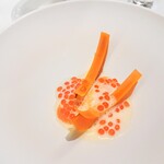 小春：カボチャ、バターナッツ、アーモンド、イクラ