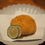 浜松田町ノ酒処 永 - 鯛のクリームコロッケ
