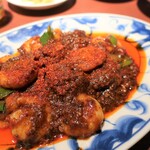 陳麻婆豆腐 - レッドホットエビチリ（1,200円税込）