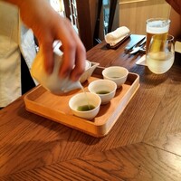高宮庭園茶寮 - 食事前、まずはお茶から