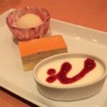 Trattoria IL SAGGIO - 一日50食限定プランツォコース（3,600円）のデザート。