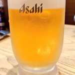 Hakata Nagahama Men Shokudou Chibou Ya Magata Ekimaeten - 生ビール