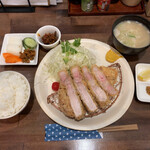 熟成豚 かわむら - 岩手県産 岩中ポーク 
                                リブロース(180g)¥3410