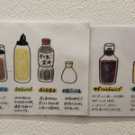 熟成豚 かわむら - 調味料