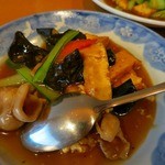 希須林 - 厚揚げと野菜の炒め物