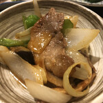 Taishuushokudou Teishokuno Marudai - 茄子の味噌炒め