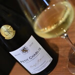 ワインバー バッカス - プティ シャブリ クリストフ・パトリス（９００円）２０２２年９月