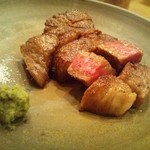 鮨 明 高勢 - 和牛タタキ