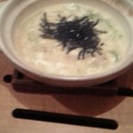 炭焼地鶏 やんべ - 雑炊(o^－^o)
