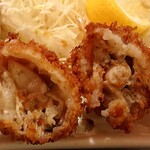 ザ・カーブ・ド・オイスター - THE CAVE DE OYSTER 八重洲店 牡蠣フライの大ぶりな牡蠣はプリプリ食感