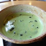 五十鈴茶屋 - モンブランとお飲物のセット(1,200円)