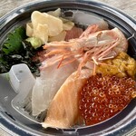 Mekikinoginji - 「海鮮七種丼」1,158円也。税込。