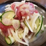居酒屋　くえぶう - 刺身みそ和え