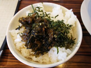 Menya Isshou - 高菜ご飯