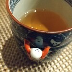 天ぷら初穂 - ほうじ茶