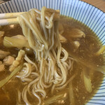 千力 - 蕎麦は細めの仕上がり