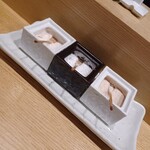 天ぷら初穂 - ボリビア塩、宮古島雪塩、和歌山梅塩