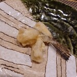 天ぷら初穂 - 東京湾産めごち