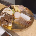 天ぷら初穂 - 本日の食材