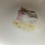 洋食の店 橋本 - 鯛の昆布締め