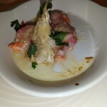 洋食の店 橋本 - 海老とベーコン