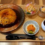 Ichirin - チャーシュー入り天津飯  ( ランチセット )