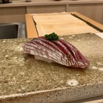 鮨 もりなり - アジ