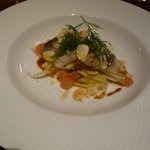 IL TEATRINO DA SALONE - 魚料理：インサラータ ティエピダ ディ ペッシェ(2013.4)