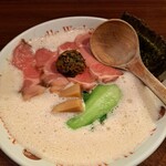 大分ラーメン ヌードルワークス - 泡チャーシュー麺960円