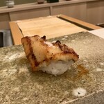 鮨 もりなり - アナゴ岩塩