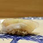 鮨旬美西川 - あらの昆布締め